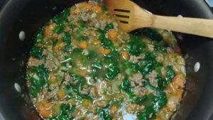 Italian Sausage and Spinach Soup